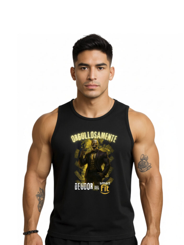 Camiseta sin mangas activa