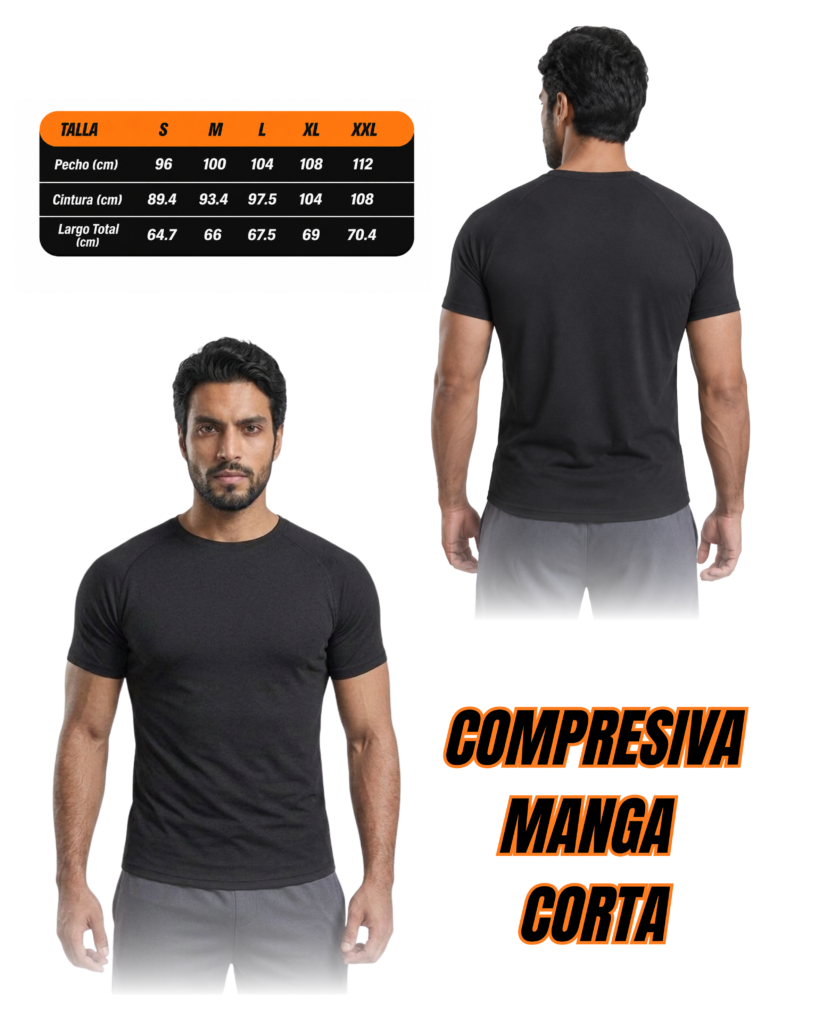 Compresiva Manga Corta